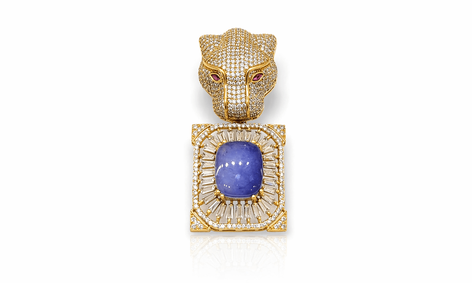 Panther Brooch 09544 - KRISHNA'S SWETA JEWELLERY