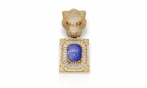 Panther Brooch 09544 - KRISHNA'S SWETA JEWELLERY
