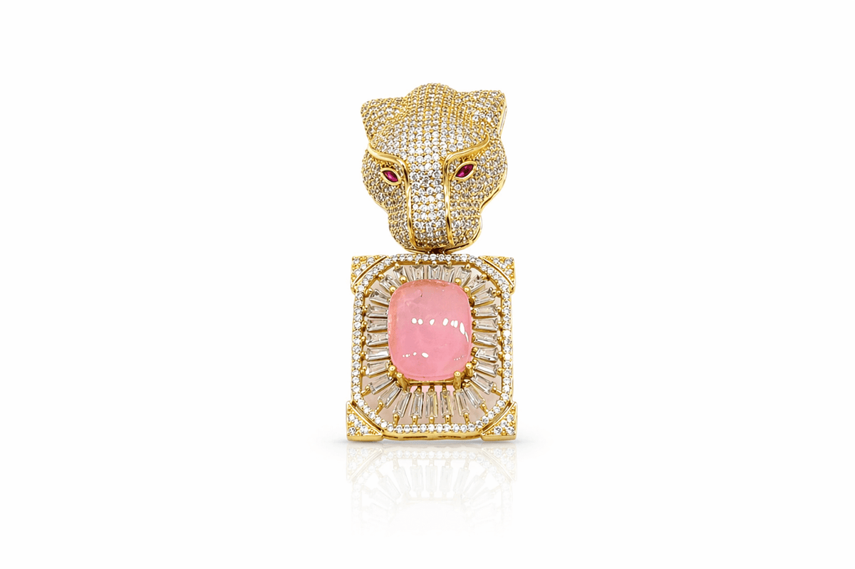 Panther Brooch 09544 - KRISHNA'S SWETA JEWELLERY