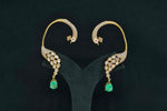 Peacock Earcuff 08562 - KRISHNA'S SWETA JEWELLERY