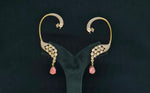 Peacock Earcuff 08562 - KRISHNA'S SWETA JEWELLERY