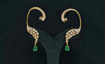 Peacock Earcuff 08562 - KRISHNA'S SWETA JEWELLERY