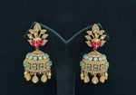 Peacock Earrings 08409 - KRISHNA'S SWETA JEWELLERY