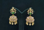 Peacock Earrings 08409 - KRISHNA'S SWETA JEWELLERY