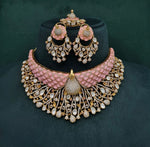 Peacock Plume Bride Set 09170 - KRISHNA'S SWETA JEWELLERY
