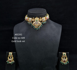 Pp choker 02262 - KRISHNA'S SWETA JEWELLERY