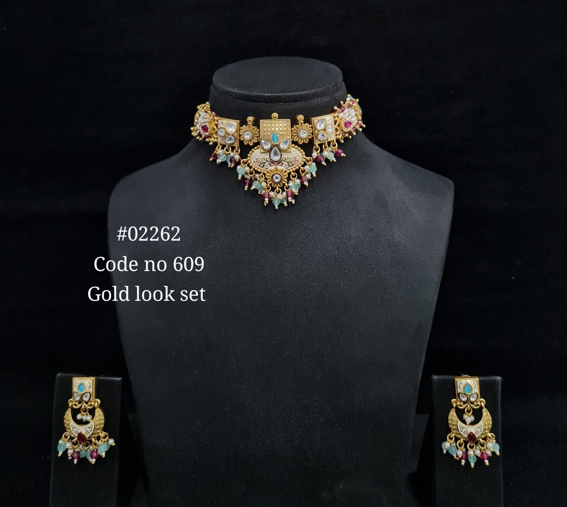 Pp choker 02262 - KRISHNA'S SWETA JEWELLERY