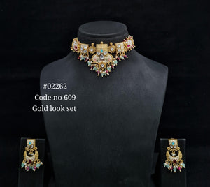Pp choker 02262 - KRISHNA'S SWETA JEWELLERY