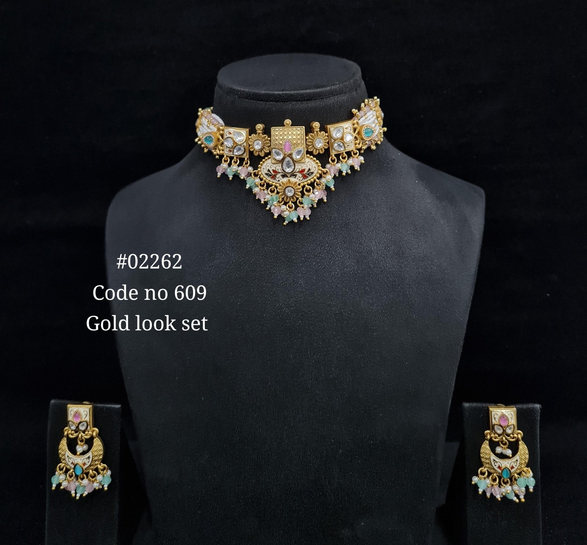 Pp choker 02262 - KRISHNA'S SWETA JEWELLERY