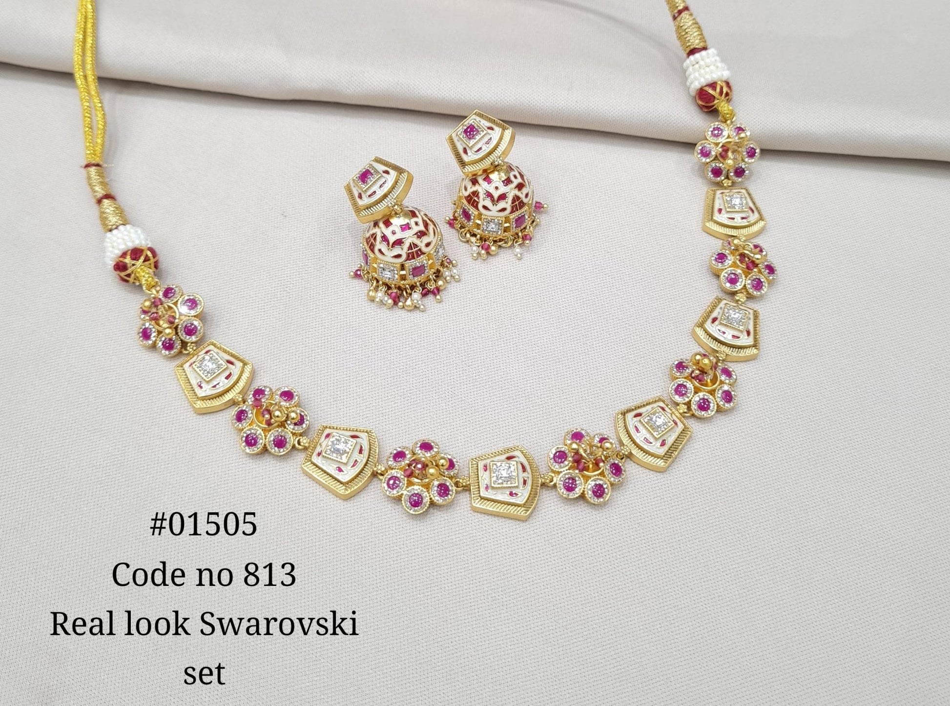 PP necklace 01505 - KRISHNA'S SWETA JEWELLERY