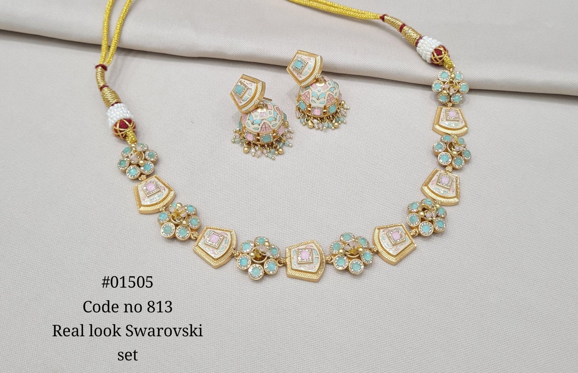 PP necklace 01505 - KRISHNA'S SWETA JEWELLERY