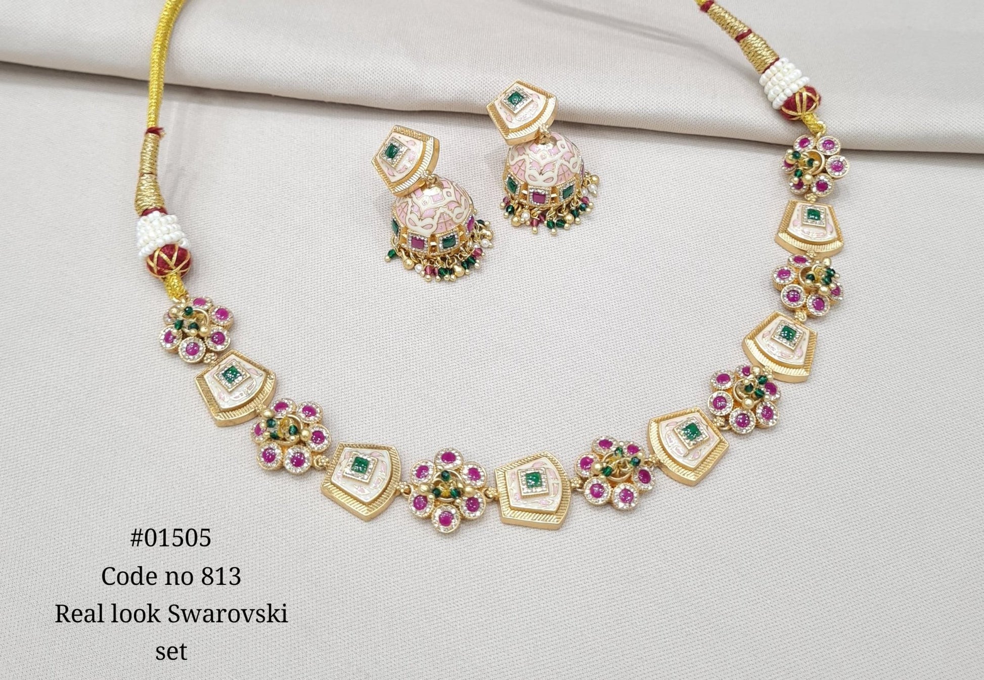 PP necklace 01505 - KRISHNA'S SWETA JEWELLERY