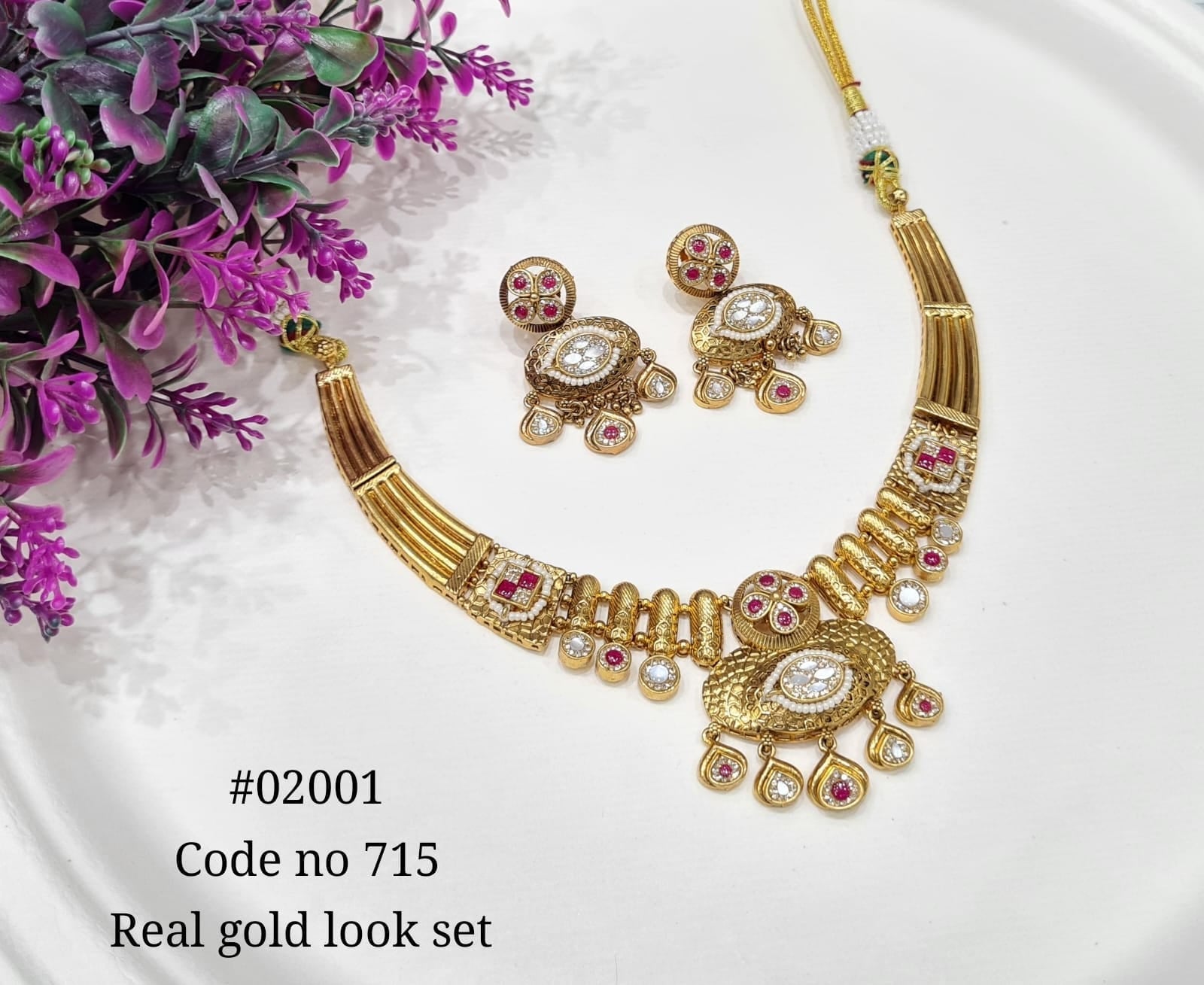 Pp Necklace 02001 - KRISHNA'S SWETA JEWELLERY