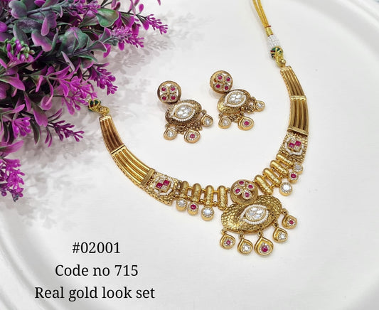 Pp Necklace 02001 - KRISHNA'S SWETA JEWELLERY
