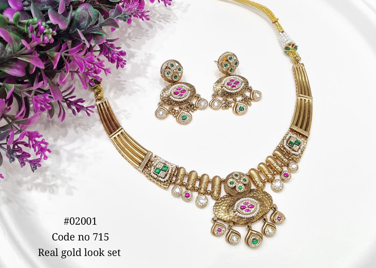 Pp Necklace 02001 - KRISHNA'S SWETA JEWELLERY