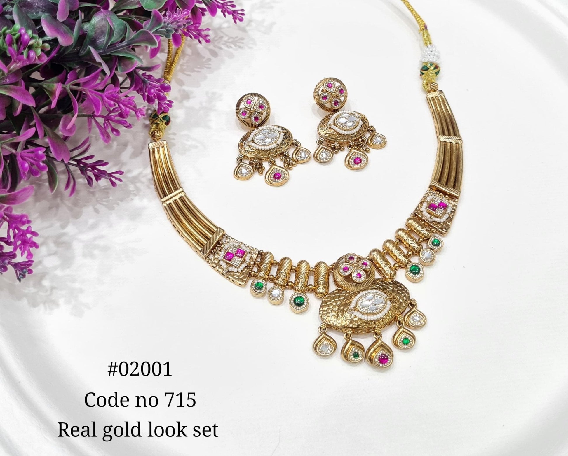Pp Necklace 02001 - KRISHNA'S SWETA JEWELLERY