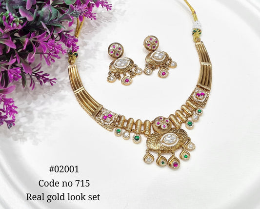 Pp Necklace 02001 - KRISHNA'S SWETA JEWELLERY