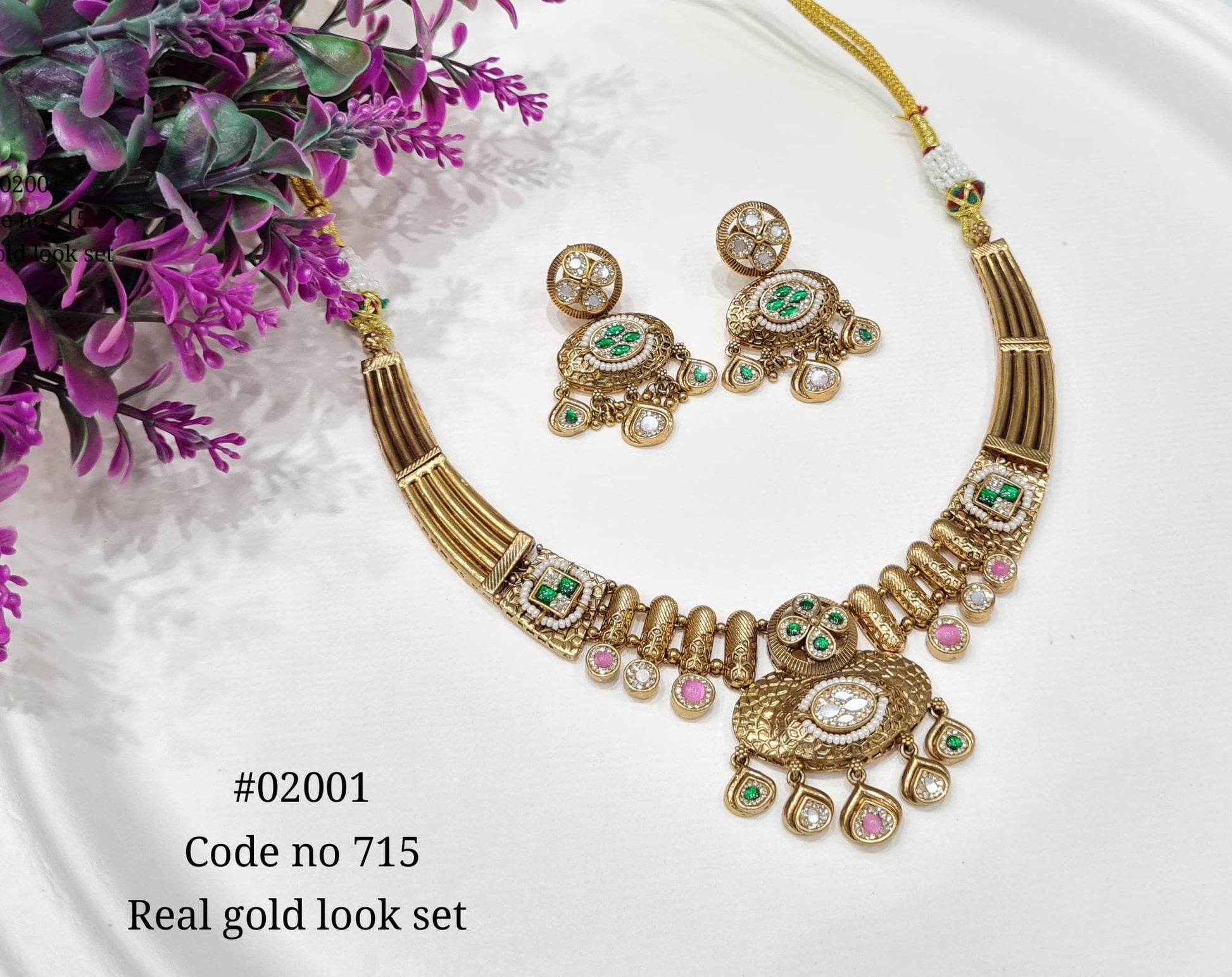 Pp Necklace 02001 - KRISHNA'S SWETA JEWELLERY