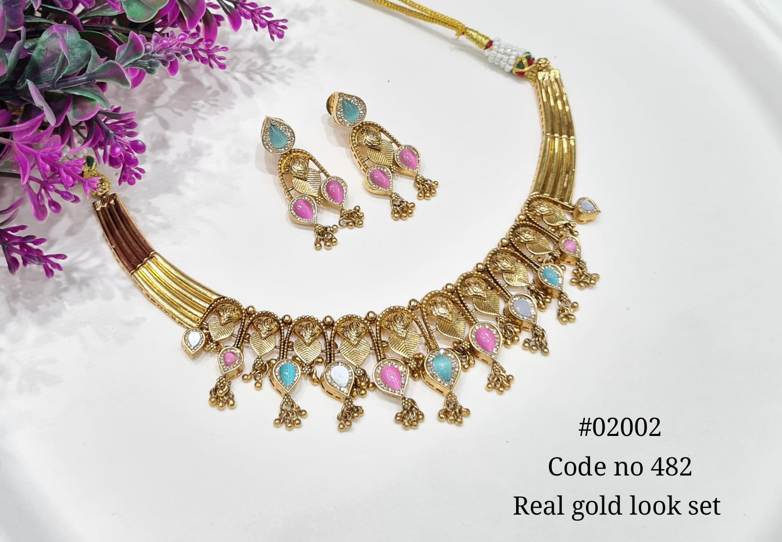 Pp Necklace 02002 - KRISHNA'S SWETA JEWELLERY