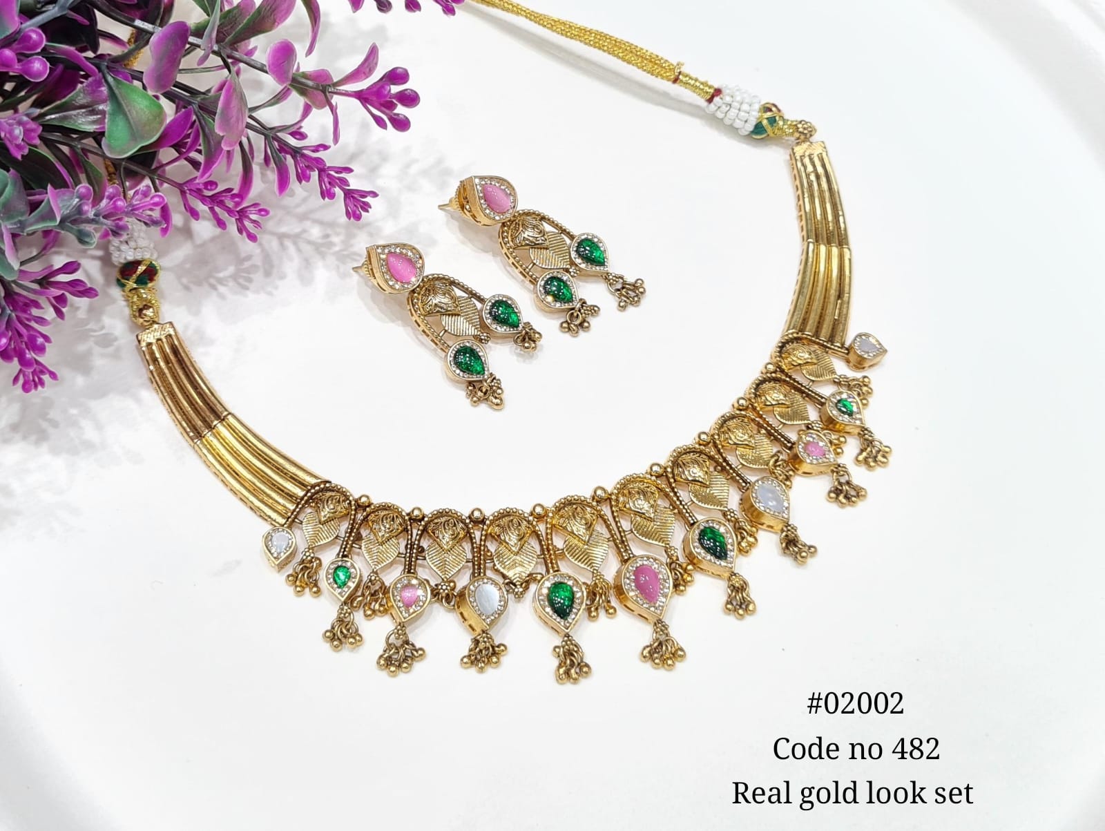Pp Necklace 02002 - KRISHNA'S SWETA JEWELLERY
