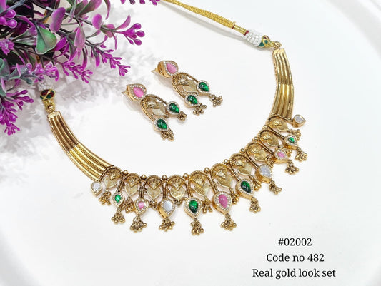 Pp Necklace 02002 - KRISHNA'S SWETA JEWELLERY