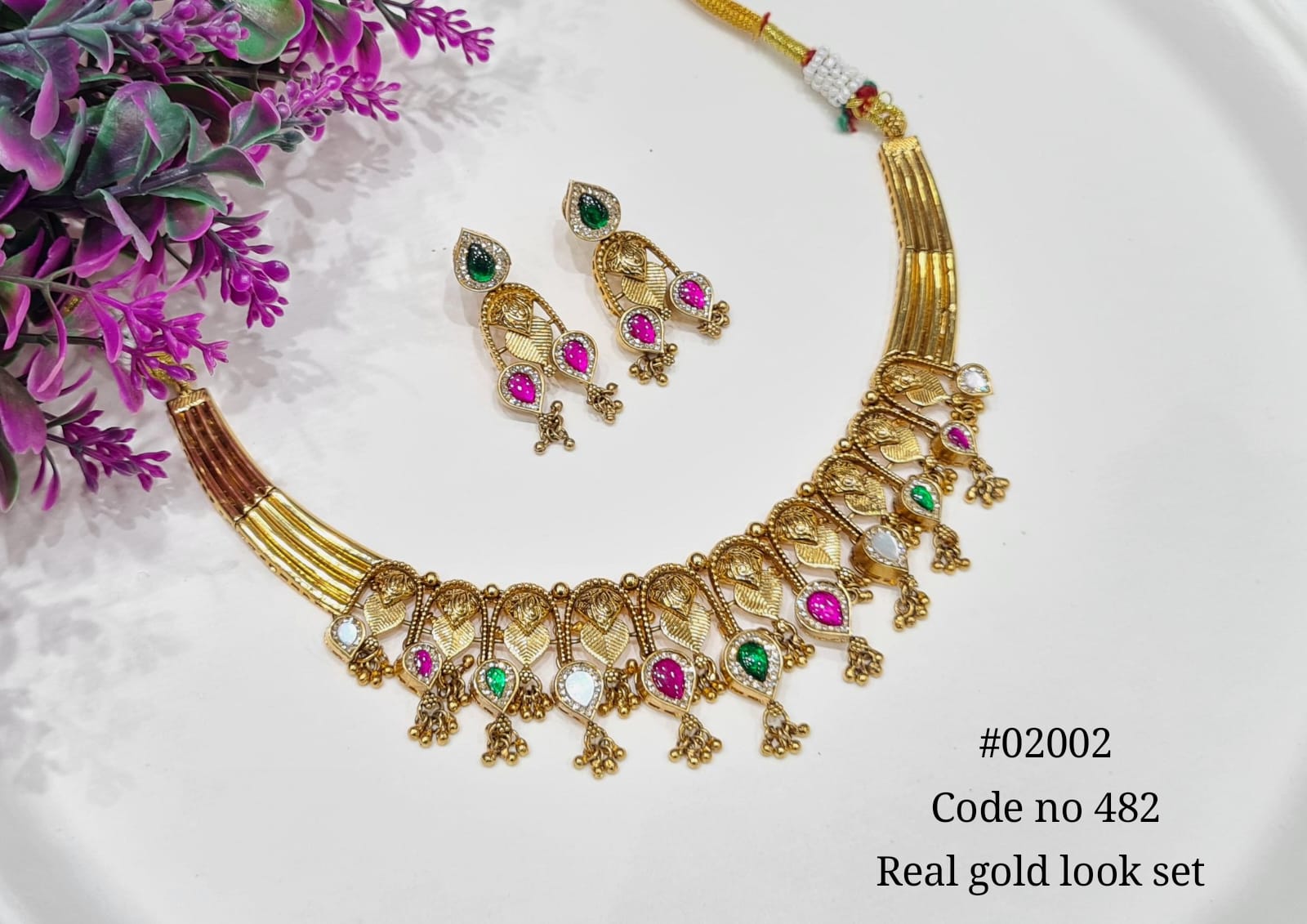 Pp Necklace 02002 - KRISHNA'S SWETA JEWELLERY