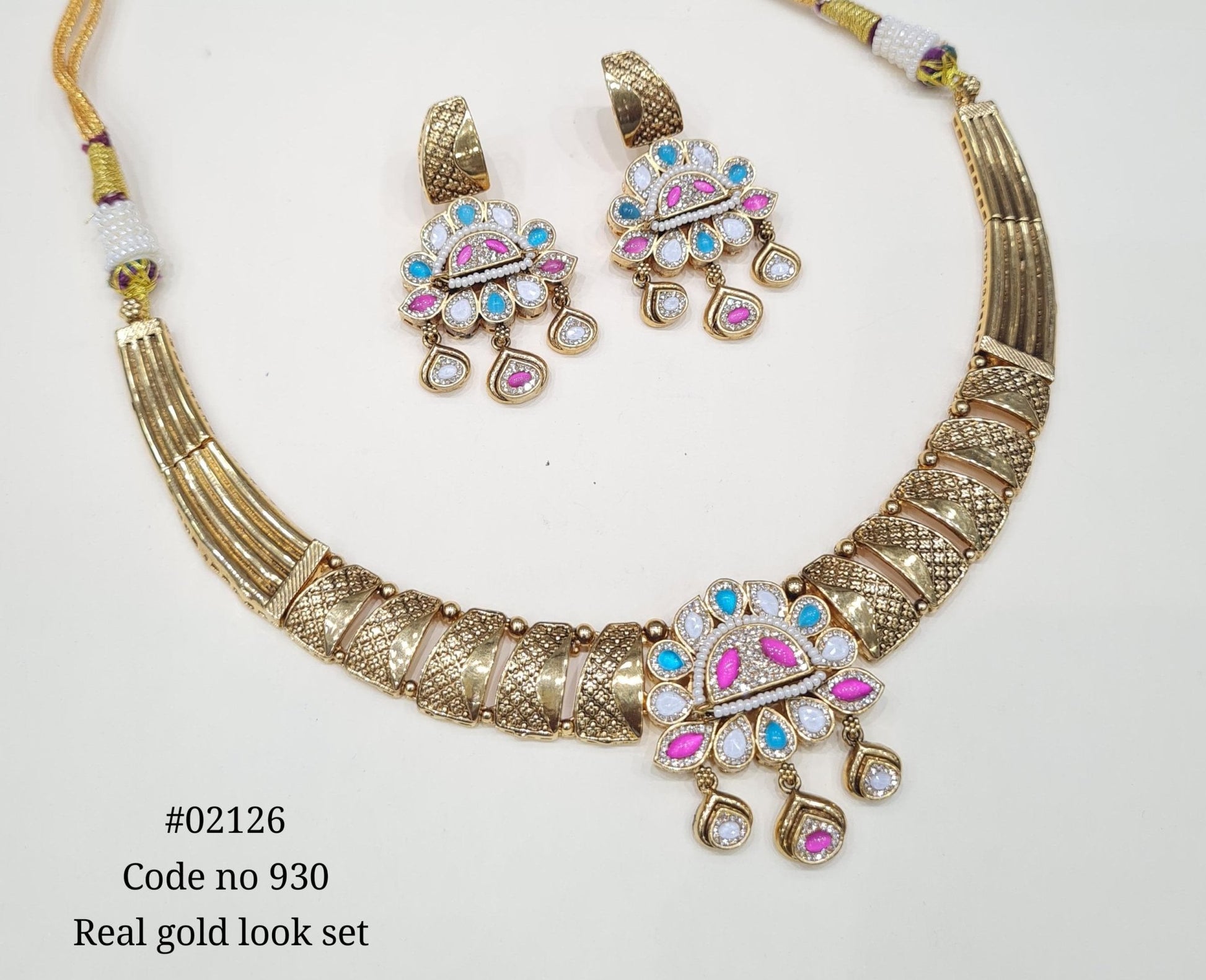Pp Necklace 02126 - KRISHNA'S SWETA JEWELLERY