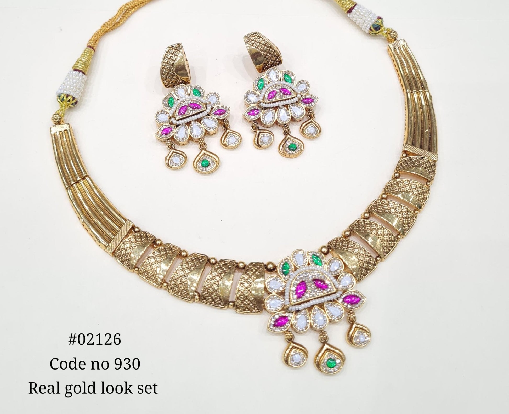 Pp Necklace 02126 - KRISHNA'S SWETA JEWELLERY