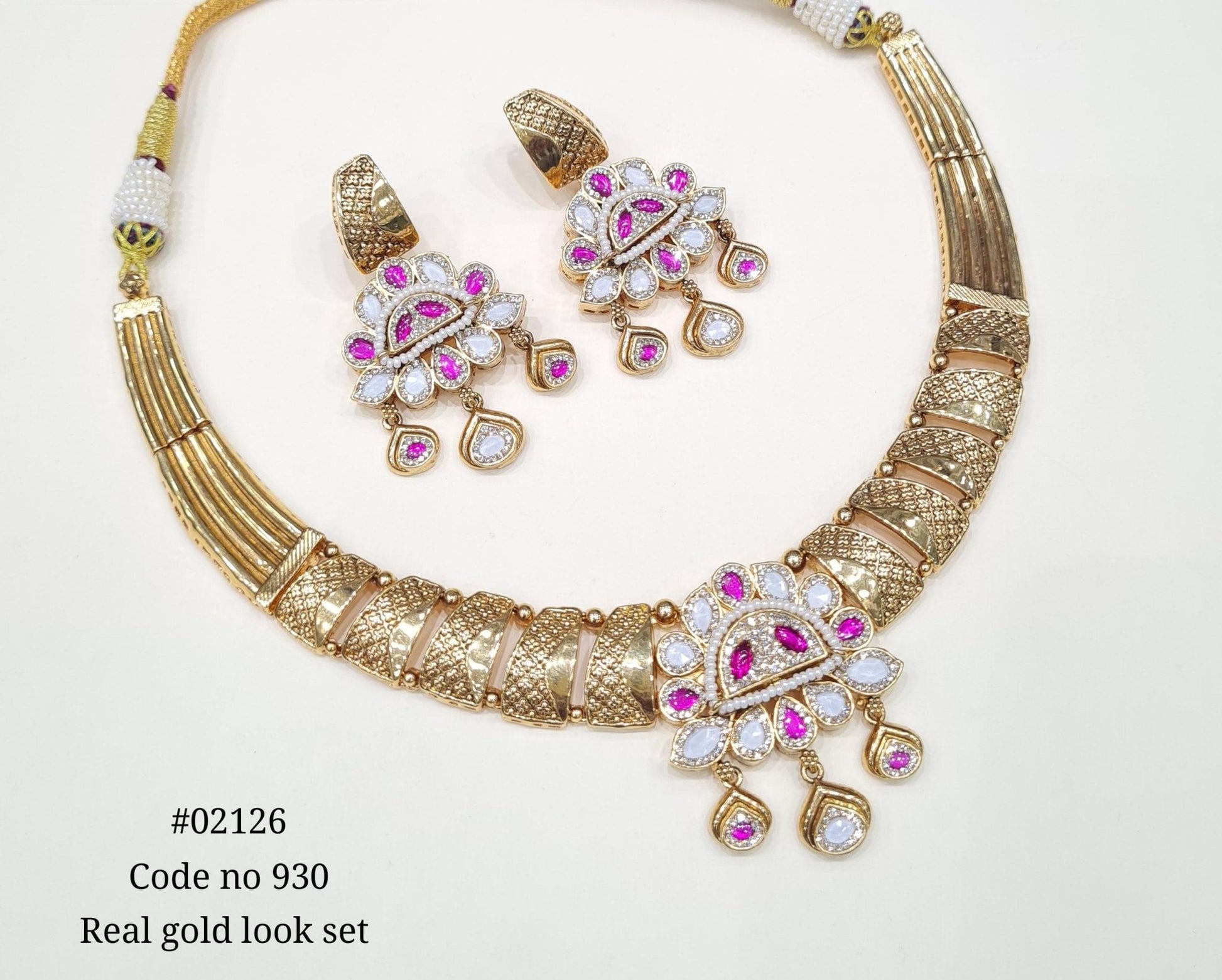 Pp Necklace 02126 - KRISHNA'S SWETA JEWELLERY