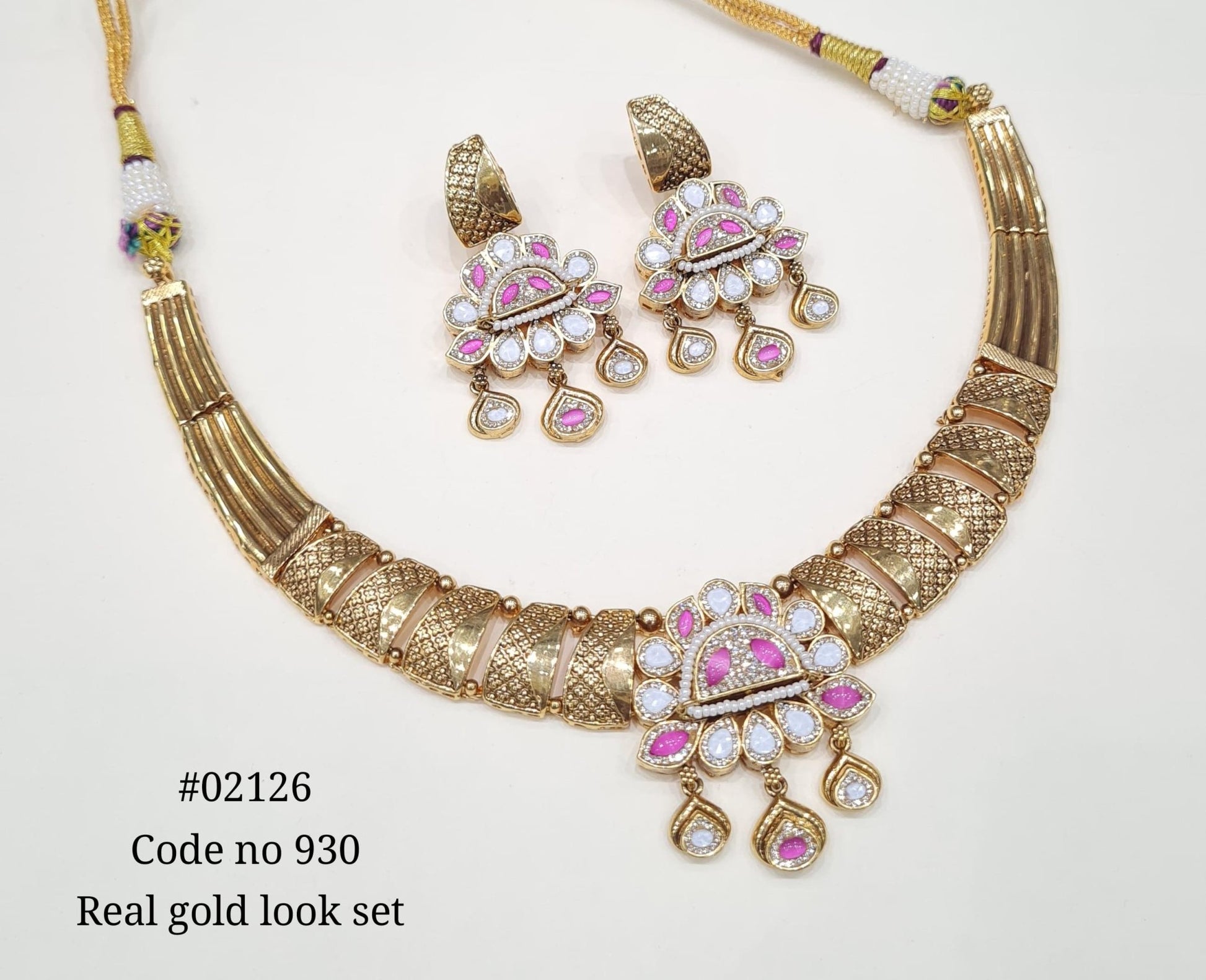 Pp Necklace 02126 - KRISHNA'S SWETA JEWELLERY
