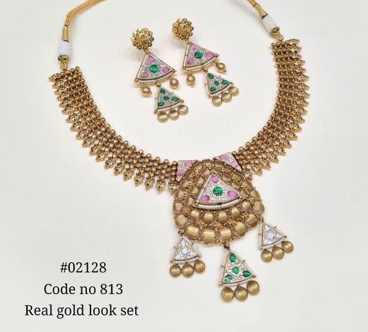 Pp Necklace 02128 - KRISHNA'S SWETA JEWELLERY