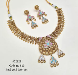 Pp Necklace 02128 - KRISHNA'S SWETA JEWELLERY