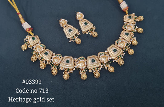 PP necklace 03399 - KRISHNA'S SWETA JEWELLERY
