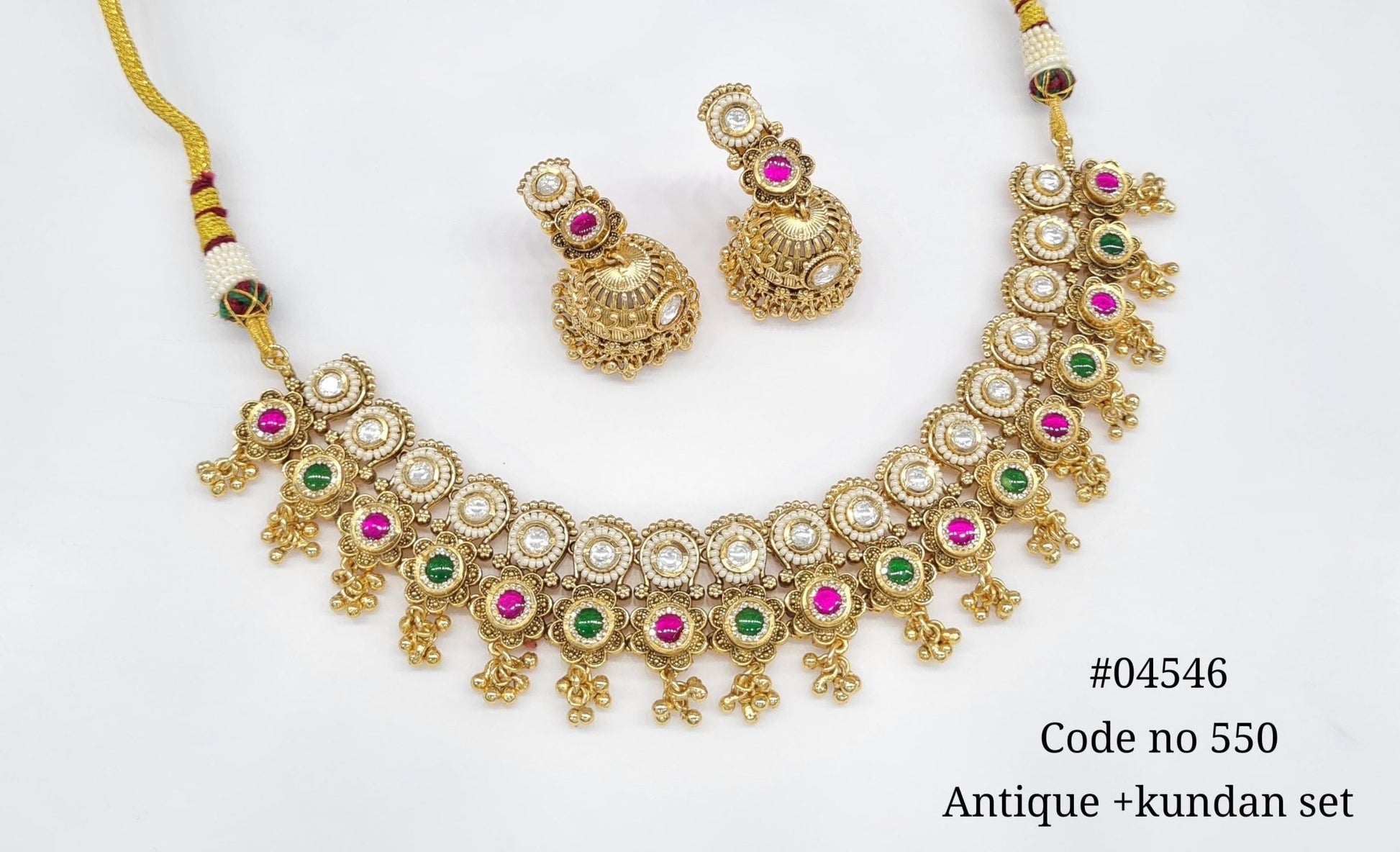 PP necklace 04546 - KRISHNA'S SWETA JEWELLERY