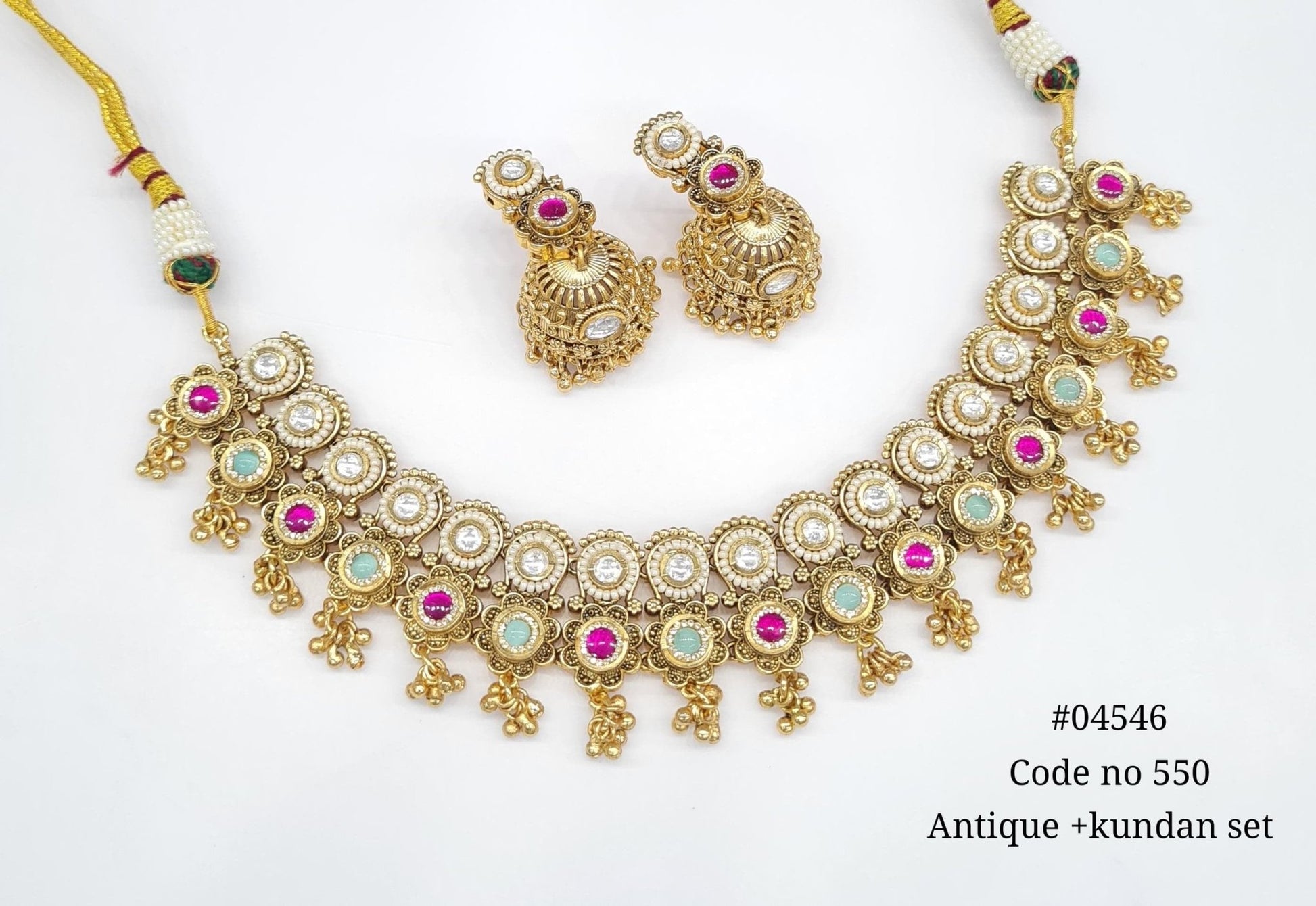 PP necklace 04546 - KRISHNA'S SWETA JEWELLERY
