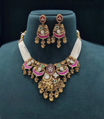 Pp Necklace 06217 - KRISHNA'S SWETA JEWELLERY