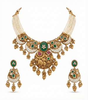 Pp Necklace 06217 - KRISHNA'S SWETA JEWELLERY