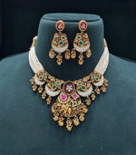 Pp Necklace 06217 - KRISHNA'S SWETA JEWELLERY