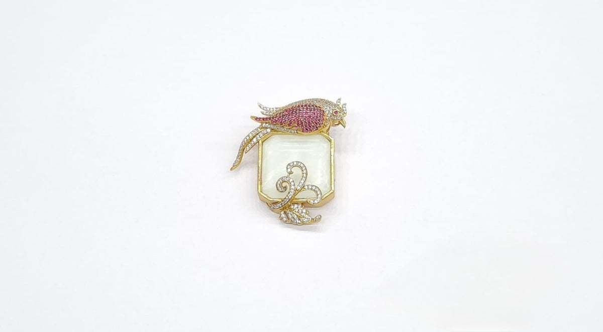 Regal Brooch 10635 - KRISHNA'S SWETA JEWELLERY