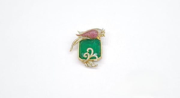 Regal Brooch 10635 - KRISHNA'S SWETA JEWELLERY