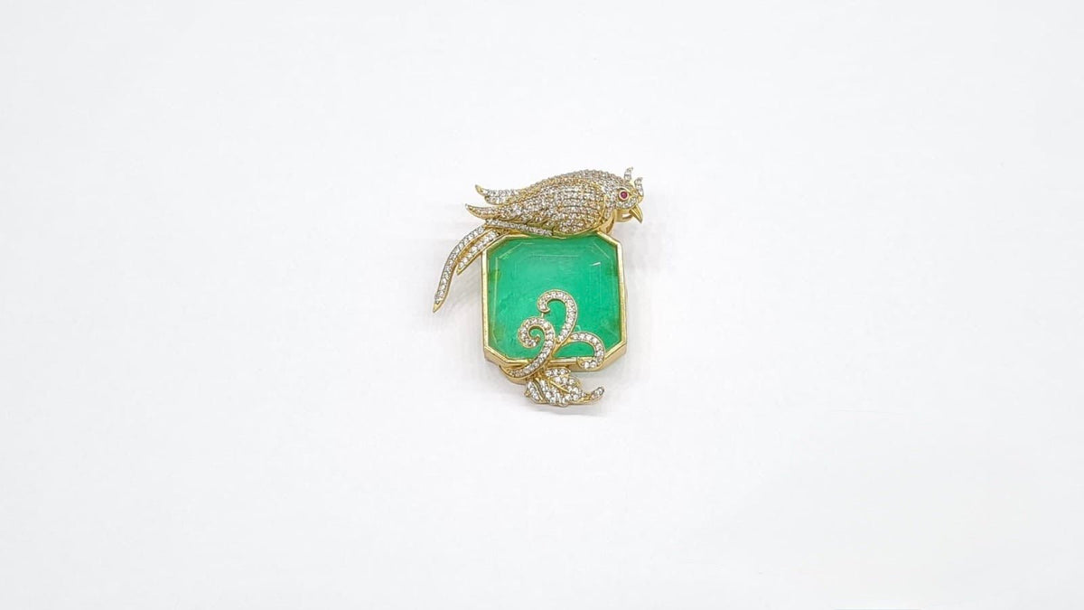 Regal Brooch 10635 - KRISHNA'S SWETA JEWELLERY