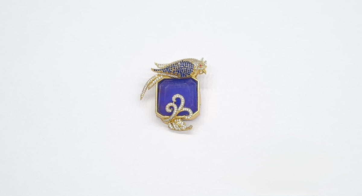 Regal Brooch 10635 - KRISHNA'S SWETA JEWELLERY