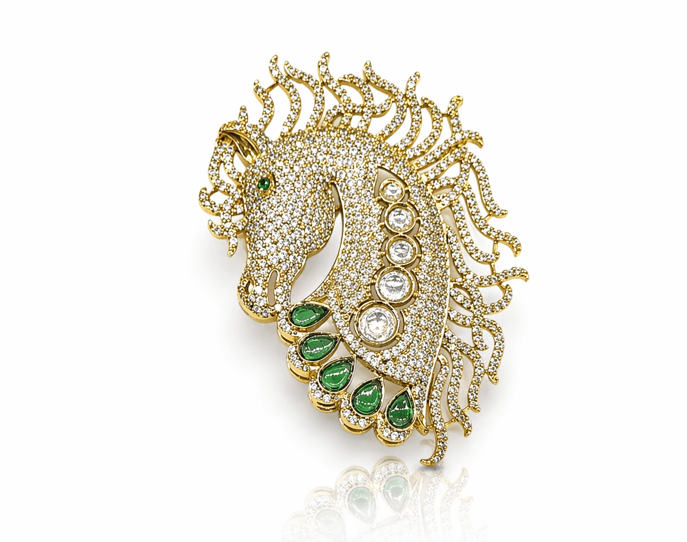Royalton Brooch 09603 - KRISHNA'S SWETA JEWELLERY