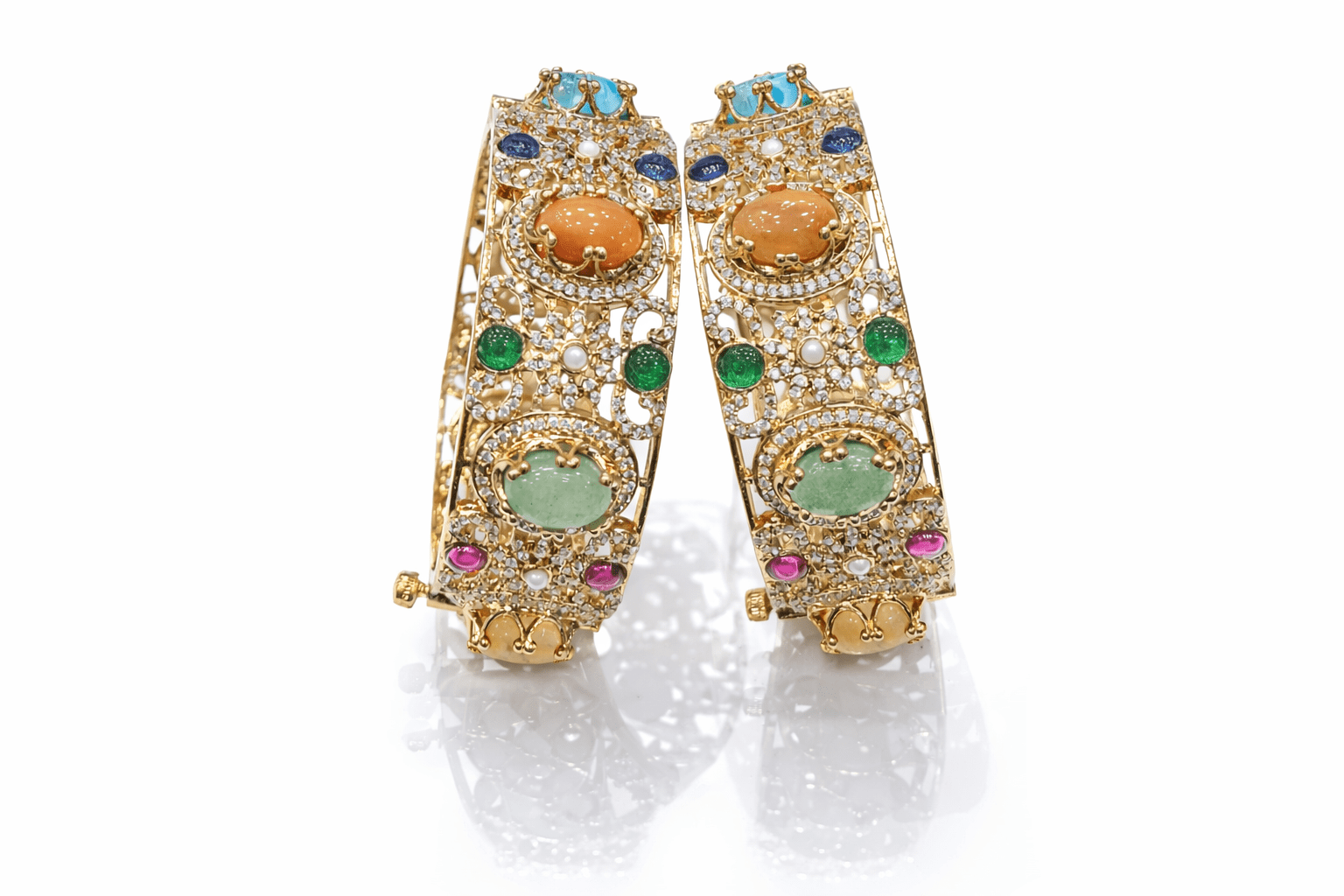 Sabyasachi Bangles 09398 - KRISHNA'S SWETA JEWELLERY