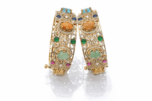 Sabyasachi Bangles 09398 - KRISHNA'S SWETA JEWELLERY