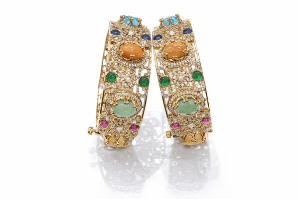 Sabyasachi Bangles 09398 - KRISHNA'S SWETA JEWELLERY