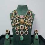 Sabyasachi Bib Necklace 08730 - KRISHNA'S SWETA JEWELLERY