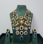 Sabyasachi Bib Necklace 08730 - KRISHNA'S SWETA JEWELLERY