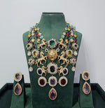 Sabyasachi Bib Necklace 08730 - KRISHNA'S SWETA JEWELLERY