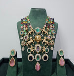Sabyasachi Bib Necklace 08730 - KRISHNA'S SWETA JEWELLERY